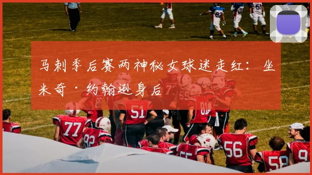 马刺季后赛两神秘女球迷走红：坐米奇·约翰逊身后